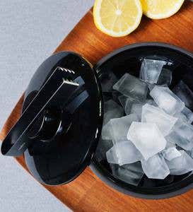 Magisso® Naturally Cooling Ceramic Ice Bucket with Tongs