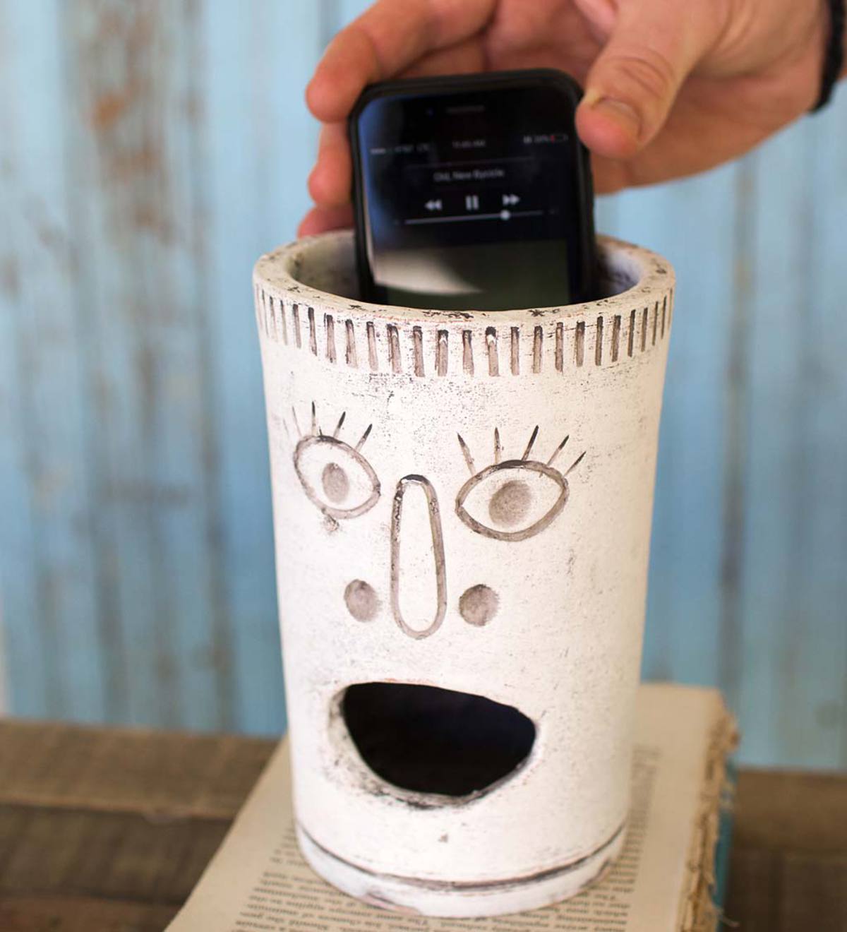 Clay Big Mouth Smartphone Speaker