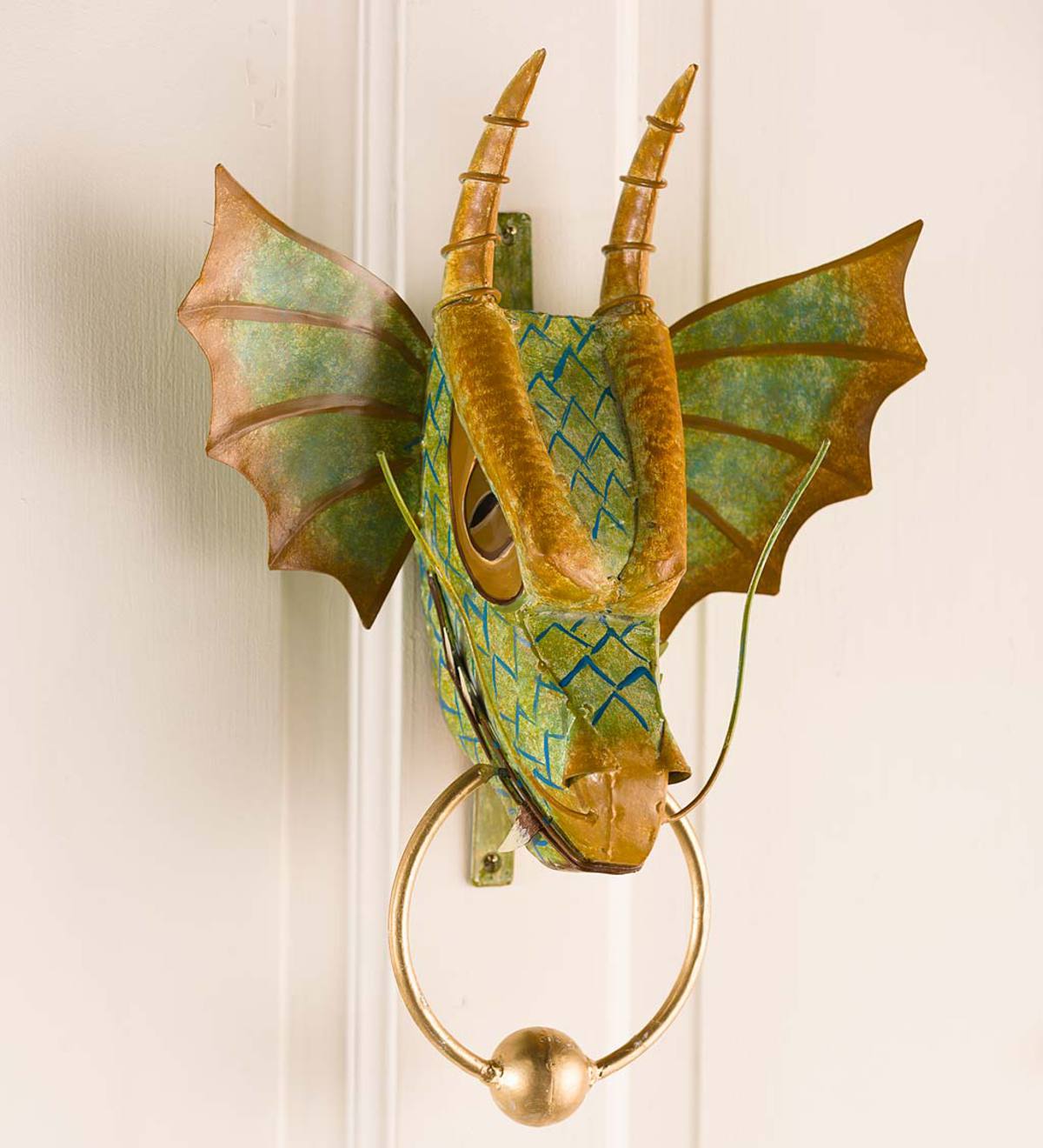 Metal Dragon Door Knocker