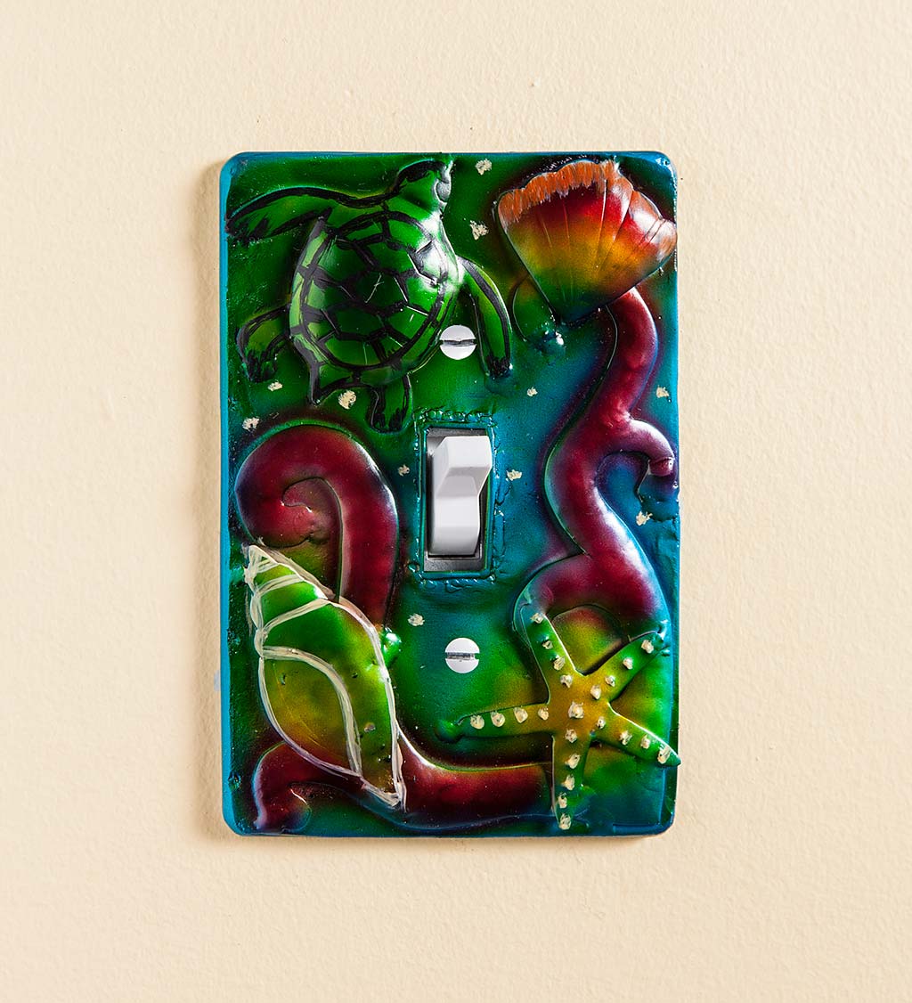 Hand-Painted Light Switch Cover