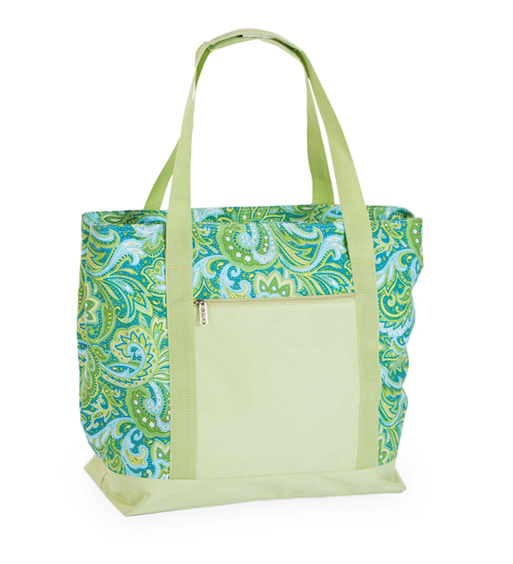 Two-in-One Cooler Bag with Handle - Green