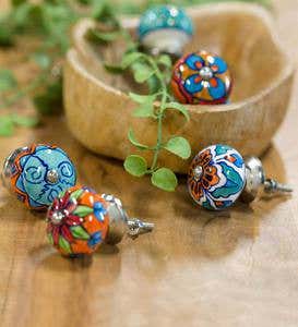 Colorful Ceramic Knobs
