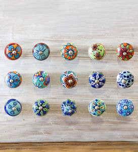 Colorful Ceramic Knobs