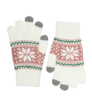 Cold Hands Warm Heart Ceramic Travel Mug and Gloves Set