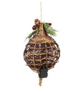 Indoor/Outdoor Large Lighted Vine Ornament