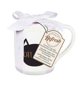 Dog/Cat Mom Mug and Ornament Gift Set