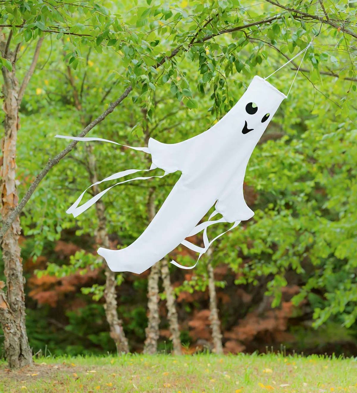Halloween Smiling Ghost 43" 3D Windsock