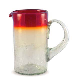 Maya Recycled 64oz Pitcher - Red