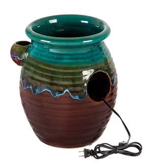 Wellness Ceramic Jar Fountain