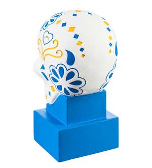 Los Angeles Chargers Sugar Skull Statue