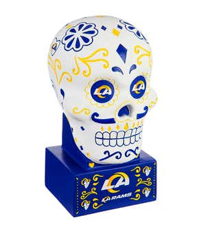 Los Angeles Rams Sugar Skull Statue