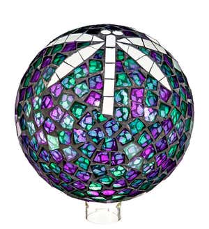 Mosaic Dragonfly Glass Gazing Ball
