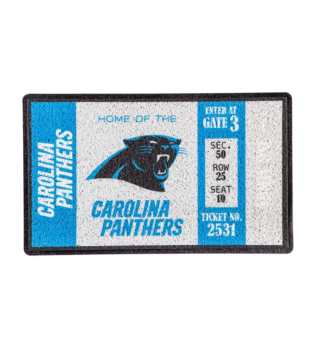 Carolina Panthers Turf Mat