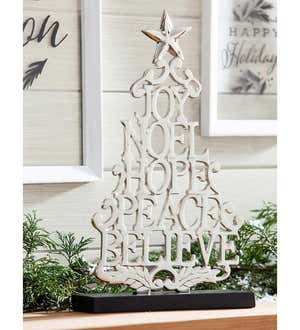 Holiday Sentiment Christmas Tree