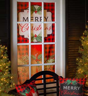 Christmas Joy Window Shade