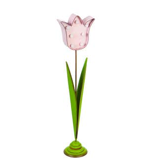 LED Tabletop Tulips, Set of 2