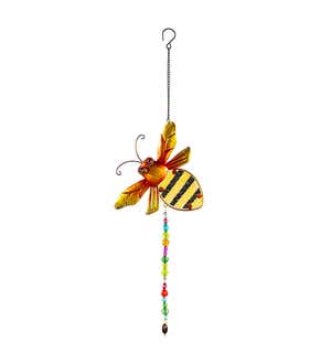 Colorful Hanging Glass Decor