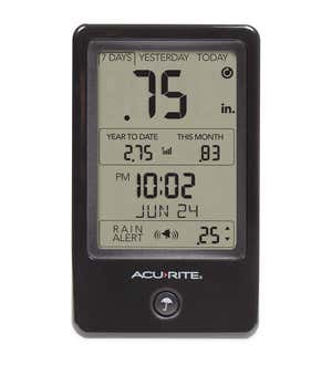 Acurite Digital Rain Gauge with Self-Emptying Remote Collection Unit