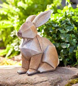 Origami Rabbit Sculpture