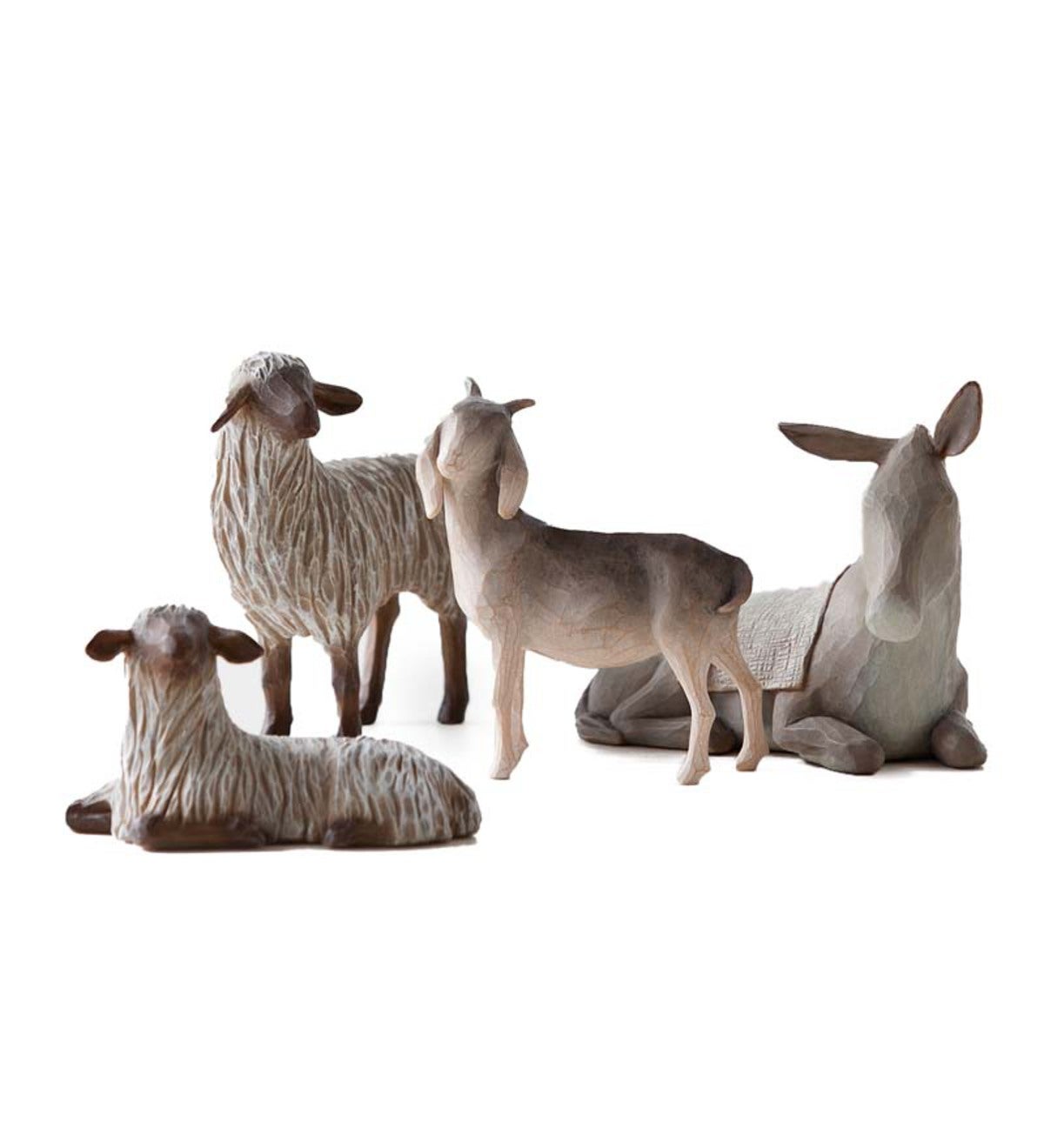 Manger Animals Willow Tree® Figurines, 4-Piece
