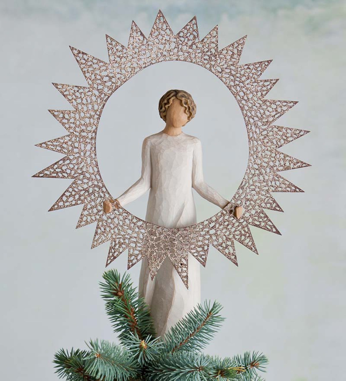 Starlight Willow Tree® Angel Tree Topper Figurine