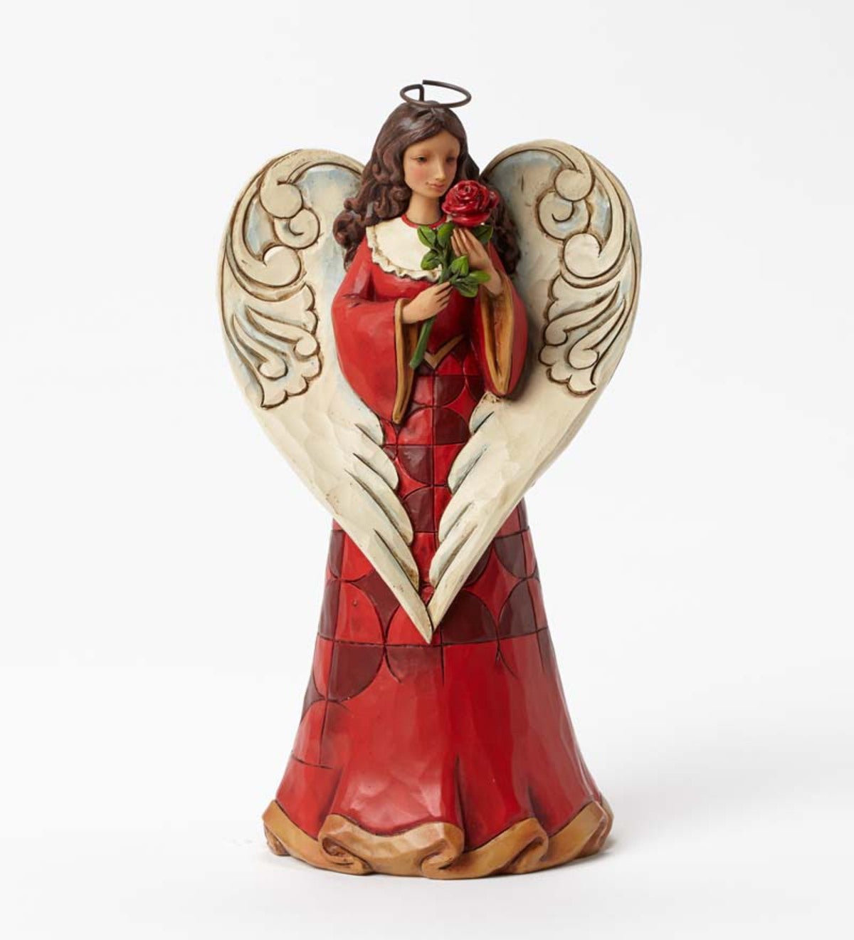 Jim Shore® Love Angel Figurine with Rose