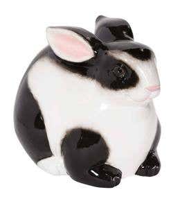 Black&White Ceramic Bunny