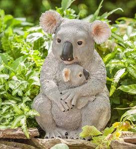 Koala and Baby Sculpture