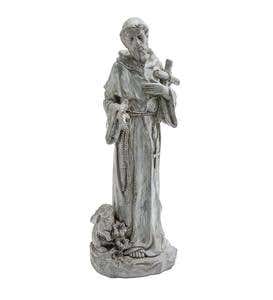 St. Francis with Cross Indoor/Outdoor Sculpture