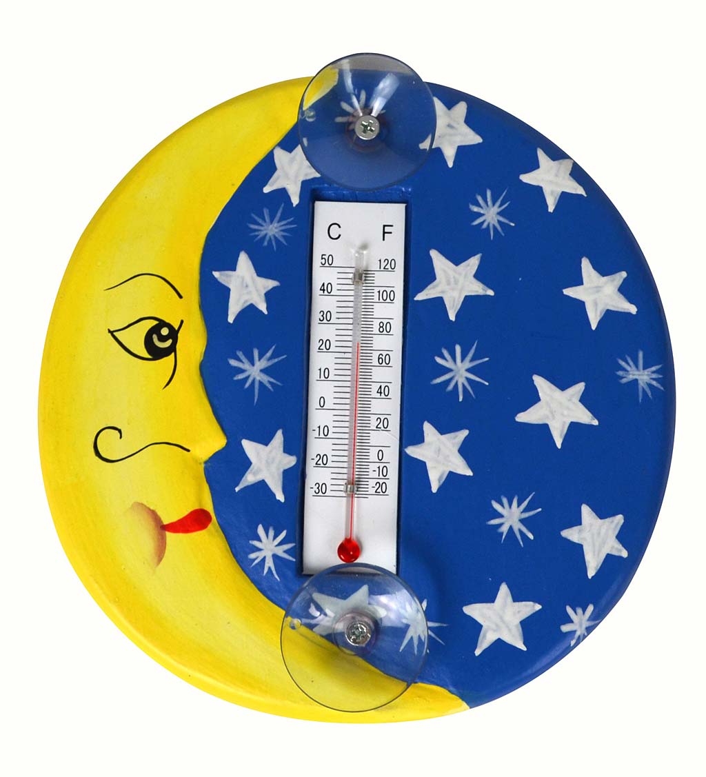 Moon and Stars Thermometer