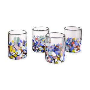 Riviera Recycled Glass Tumblers, Set of 4