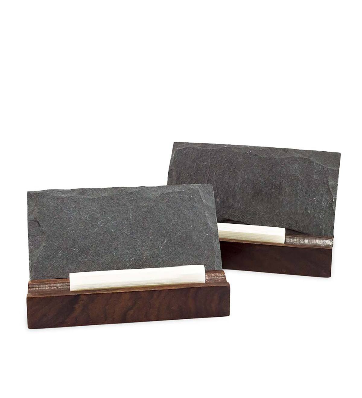 Mini Slate Menu Board with Wood Stand