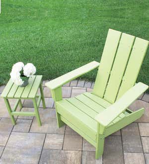 Outdoor Relaxation Adirondack Chair Set