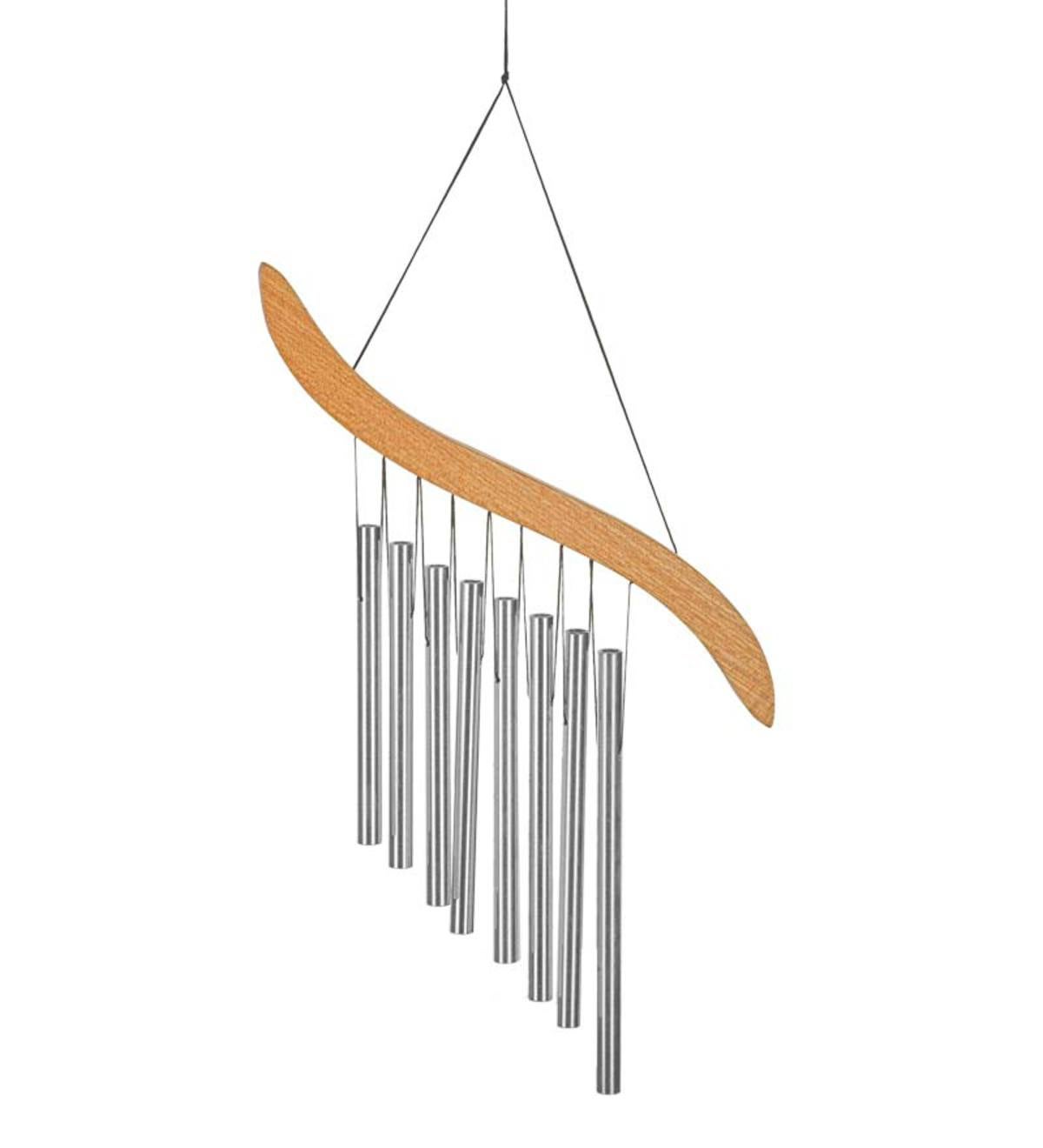 Oriental-Style Emperor's Harp Wind Chime With Eight Tubes