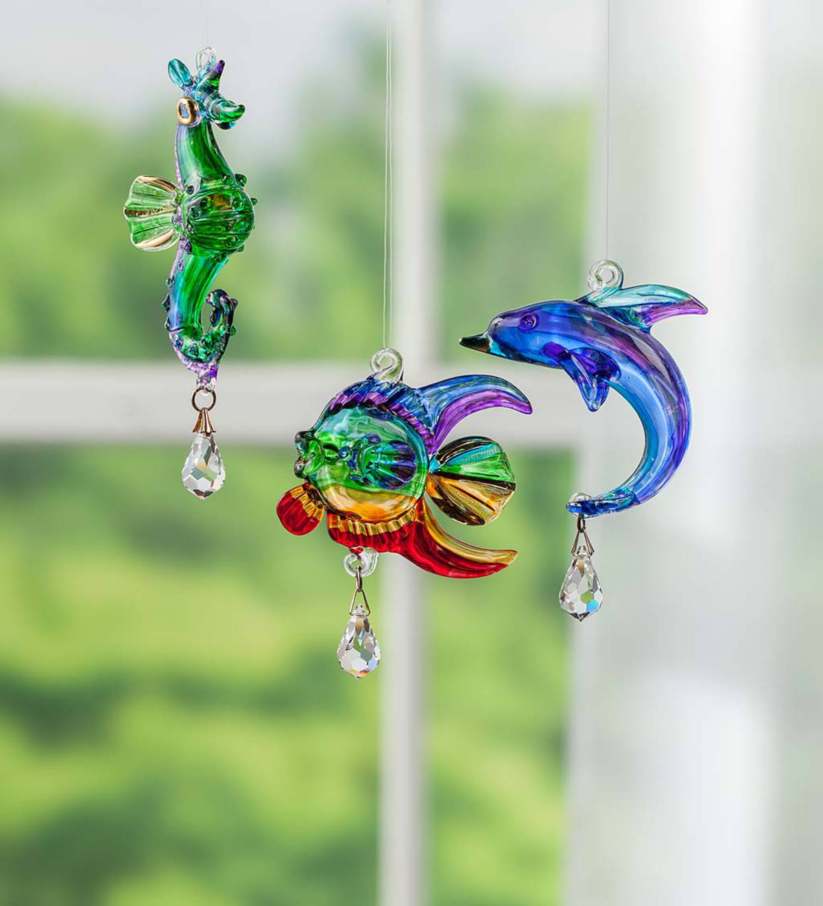 Glass Sea Life Ornament