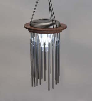Solar Lighted Wind Chime