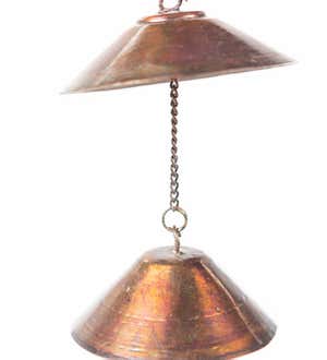 Copper-Colored Cymbals Wind Chime