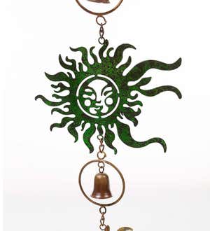 Smiling Suns and Bells Wind Chime