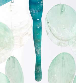 Dragonfly Capiz Shell Wind Chime