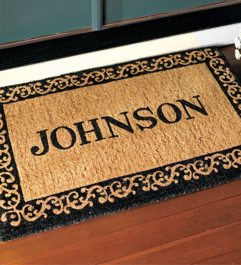 Large Personalized Mat
