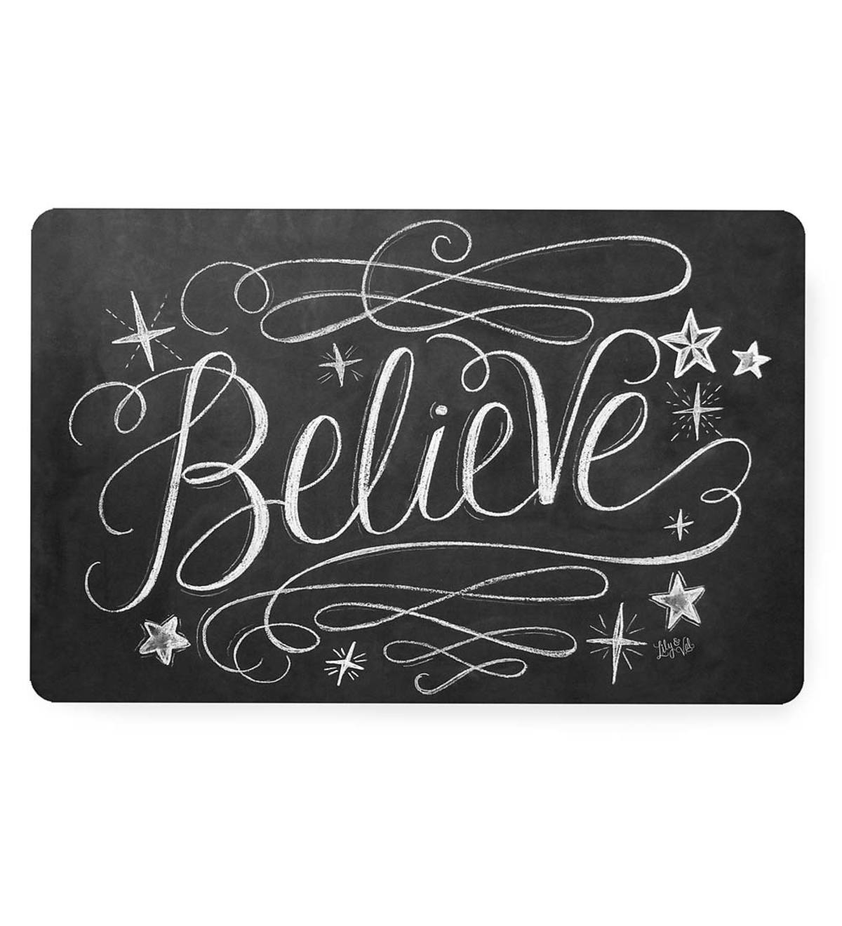 Believe by Lily & Val Doormat