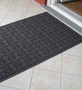 Waterhog™ Doormat with Star Quilt Pattern