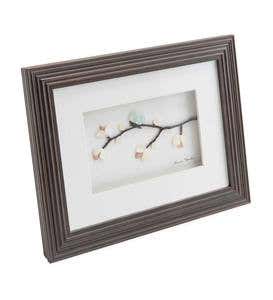 Blossoms and Butterfly Wings Framed Art