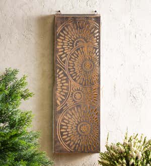 Bronze Solar-Powered Wall Panel