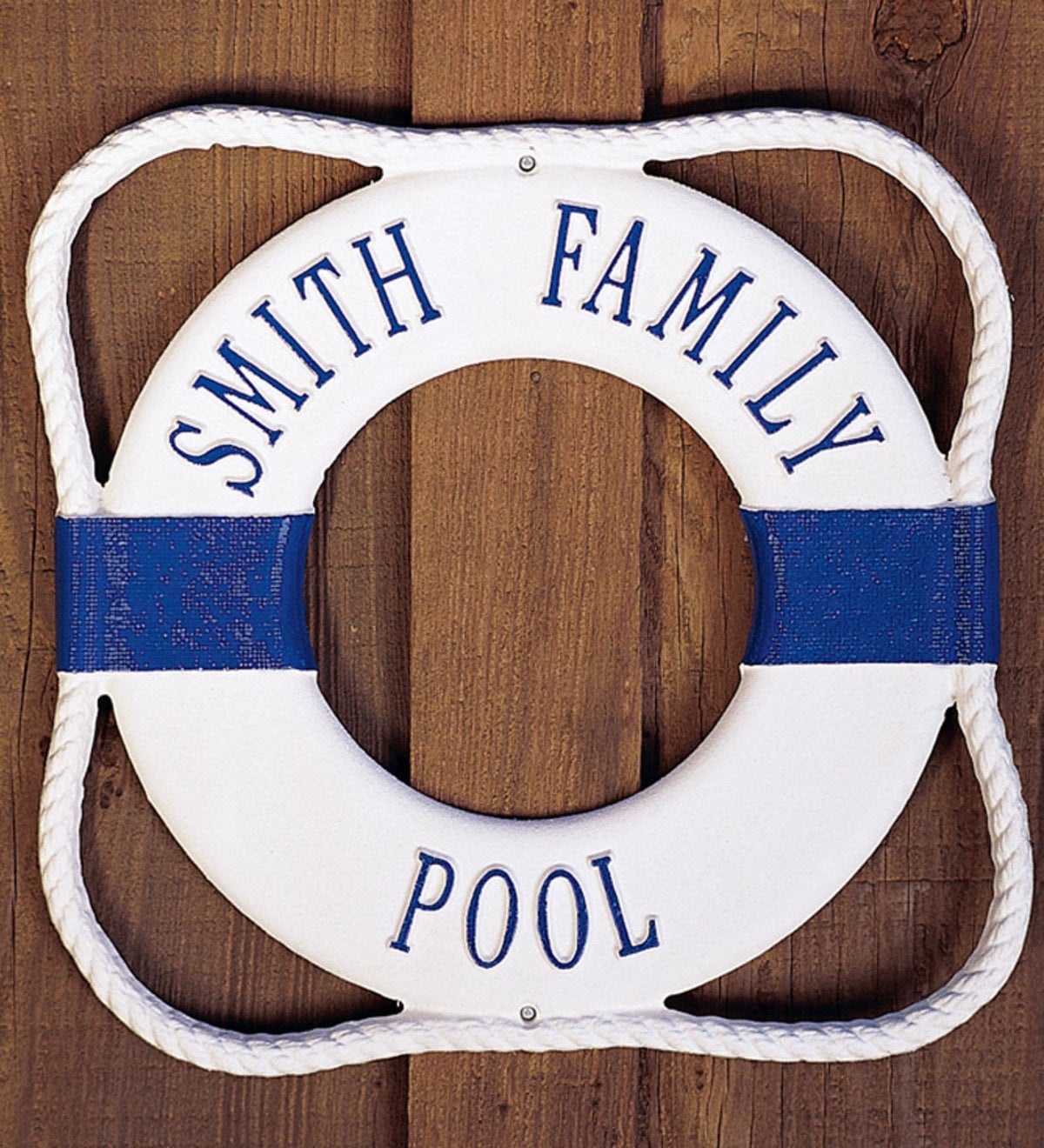 Life Ring Pool Sign
