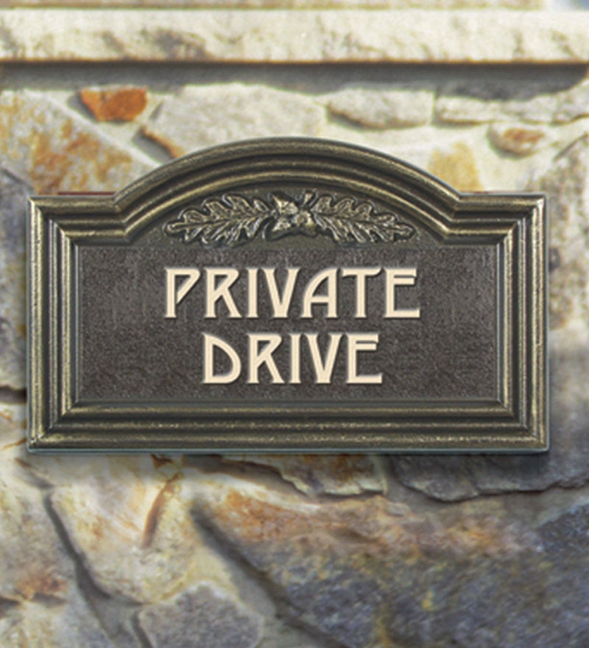 Private Drive Wall Plaque
