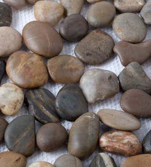Special! Natural River Rock Stepping Stones, Set of 3