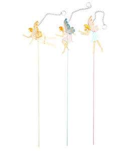 Metal Fairy Stakes and Hangers, Set of 3