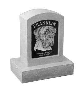 Personalized Large Pet Memorial with Image