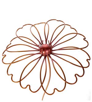 Handcrafted Daisy Metal Wire Flower Garden Stake